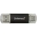 Intenso Twist Line - USB-flashstasjon - 64 GB - USB 3.2 Gen 1 / USB-C - antrasitt
