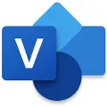 Microsoft Visio Professional 2021 - Bokspakke - 1 PC - P8, medieløs - Win - Engelsk