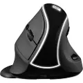 Sandberg Pro - Vertikal mus - ergonomisk - optisk - 6 knapper - trådløs - 2.4 GHz - USB trådløs mottaker - boks