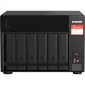 Qnap TVS-675 - NAS-server - 6 brønner - SATA 6Gb/s - RAID 5, 6, 10 - RAM 8 GB - Gigabit Ethernet / 2.5 Gigabit Ethernet - iSCSI støtte