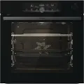 Gorenje Advanced BPSA6747A08BG - Ovn - med dampfunksjon - innebygd - fordypning - bredde: 56 cm - dybde: 55 cm - høyde: 59 cm - med selvrens - Klasse A+ - svart