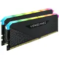 Corsair Vengeance RGB RS DDR4-3600 - 64GB - CL18 - Dual Channel (2 pcs) - AMD Optimized - Svart med RGB