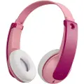 JVC TINYPHONES HA-KD10W - Hodetelefoner med mikrofon - on-ear - Bluetooth - trådløs - rosa