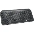 Logitech MX Keys Minimalist Wireless Illuminated Keyboard - Tastatur - trådløs - Graphite - UK/ENGLISH