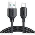 JOYROOM USB-kabel USB til USB-C 3A 2m - Svart