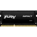 Kingston FURY Impact - DDR3L - modul - 4 GB - SO DIMM 204-pin - 1600 MHz / PC3L-12800 - CL9 - 1.35 / 1.5 V - ikke-bufret - ikke-ECC - svart