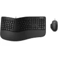 Microsoft Ergonomic Desktop - Tastatur & Mussett - Nordisk - Svart