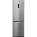 LG GBB71PZDMN - Kjøleskap/fryser - bunnfryser - Wi-Fi - bredde: 59.5 cm - dybde: 68.2 cm - høyde: 186 cm - 341 liter - Klasse E - skinnende stål