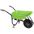 Zipper Glidelås ZI-EWB500LI, Elektrisk hagevogn, 3 hjul, Sort, Grønn, 75 L, 150 kg, 27 kg, -