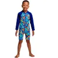 Funky Trunks Go Slothed Uv-beskyttende Langermet Jumpsuit Til Barn