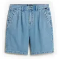 Vans Authentic Chino Loose Pleated Denim Shorts blå
