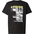 G-Star for man. D26045-C336-6484 Stairs T-shirt black (XL), Casual, Cotton, Short sleeve
