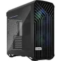 Fractal Design Torrent RGB - Tower - utvidet ATX (E-ATX) - sidepanel med vindu - ingen strømforsyning (ATX) - svart - USB/lyd