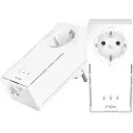 Strong Powerline 2000 - Duo Kit - strømlinjeadaptersett 1GbE, HomePlug AV (HPAV), HomePlug AV (HPAV) 2.0 - veggpluggbar (en pakke 2)