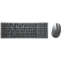 Dell Multi-Device Wireless - Tastatur & Mussett - Nordisk - Grå