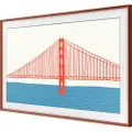 Samsung 65" ramme for The Frame (2021-2025, ikke Frame Pro) Brick Red