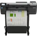 HP DesignJet T830 - 24 multifunksjonsskriver - farge - ink-jet - 610 x 2770 mm (original) - Rull (61 cm) (medie) - opp til 0.43 min/side (trykking) - 1 rull - Gigabit LAN, Wi-Fi(n), USB-vert