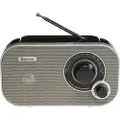 Denver TR-51GREY - Personlig radio - grå