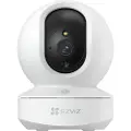 Ezviz TY1, IP-sikkerhetskamera, Innendørs, Trådløs, Tak/Vegg, Sort, Hvit, Sfærisk