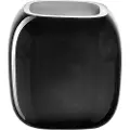 Leonardo 041649, Rund vase, Sort, Blank, Bord, Innendørs, 90 mm