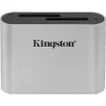 Kingston Workflow - Kortleser (SDHC UHS-I, SDHC UHS-II, SDXC UHS-I, SDHC UHS-II) - USB-C 3.2 Gen 1