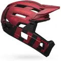 Bell Helmets Helmets Super Air R Spherical, Heldekkende hjelm, Innformet, Hjelmvisir, Matt