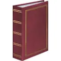 Hama London Slip-in Album for 100 Photos w. a Size of 13x18 cm Bordeaux