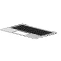 HP - Erstatningstastatur for bærbar PC - bakbelysning - QWERTY - Portugisisk - med toppdeksel - for EliteBook 830 G7 Notebook