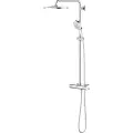 GROHE Duschsystem Rainshower SmartActive, 111,8 cm, 1,75 m, Vegg, Kromfarget, G1/2