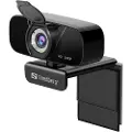 Sandberg USB Chat Webcam 1080P HD - Nettkamera - farge - 2 MP - 1920 x 1080 - 1080p - lyd - USB 2.0 - MJPEG, H.264, YUV