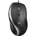 Logitech M500s Advanced Corded Mouse - Mus - Optisk - 7 - Svart