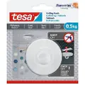 TESA 77781, Innendørs, Redskapskrok, Hvit, Plastikk, Limstrimmel, 0,5 kg