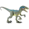 Mattel Jurassic World Dino Rivals Super Colossal Velociraptor Blue