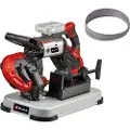 Einhell TE-MB 18/127, Vertikal båndsag, 11,5 cm, 12,7 cm, 45 m/min, 120 m/min, 12,7 kg - SOLO