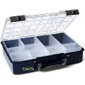 Raaco CarryLite 80 4x8-9, Blå, Polykarbonat (PC), Polypropylen (PP), 337 mm, 278 mm, 79 mm, 987 g