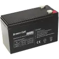 Green Cell - UPS-batteri - 1 x batteri - Sealed Lead Acid (SLA) - 7.2 Ah - svart
