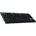 Logitech G915 TKL LIGHTSPEED Wireless GL Linear - Gamingtastatur - Uten numpad - Nordisk - Svart