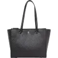 Tommy Hilfiger for woman. AW0AW16948 Eternity Tote Mono bag black (OSFA), Casual, Polyurethane