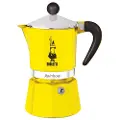 Bialetti Rainbow, 0,06 l, Aluminium, Termoplast, Gult, 140 mm, 6,2 cm