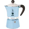 Bialetti Rainbow - Kaffetrakter - lys blå