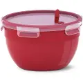 EMSA CLIP & MICRO - food storage container - red - 2.6 L