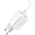 Baseus Enkelt USB Rask Reiselader CCALL-BX02 - 24W - Hvit