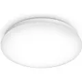 Signify Funksjonell Moire-taklampe, 6 W, LED, Ikke-utskiftbare pærer, 4000 K, 640 lm, IP20, Hvit