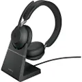 Jabra Evolve2 65 Link380c MS Stereo Stand Black