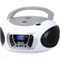 Trevi CMP 510 DAB, Digitalt, DAB, DAB+, FM, 87,5 - 108 MHz, 174.928 - 239.2 MHz, Spiller, CD, CD-R, CD-RW