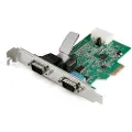 StarTech.com Rs232 2-porters Pcie Pci-e-utvidelseskort