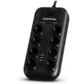 Cyberpower Professional 8 Schuko 2 Usb Surge Protector Skjøteledning