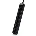 Cyberpower Essential B0620SC0-DE - Overspenningsavleder - AC 200 - 250 V - utgangskontakter: 6