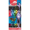 Maped Color'Peps Monster Colour pencils x 12