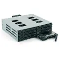 Fantec MR-SA1082 - Intern RAID-brønn - 2.5 - SATA 6Gb/s / SAS 6Gb/s - svart